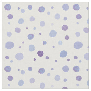 Tela puntos de polka pintados a mano