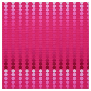 Tela Puntos de satén - tonos fucsia rosados