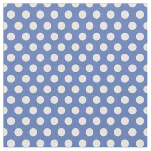 Tela Puntos del Polka Azul
