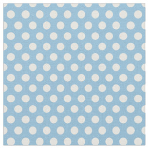 Tela Puntos del Polka azul cielo