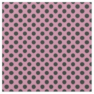 Tela Puntos del Polka Negro Elegir cualquier color de
