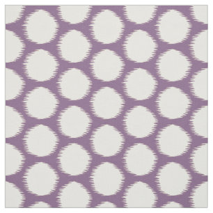 Tela Puntos Ikat de los estados de ánimo de Asia violet