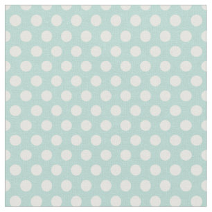 Tela Puntos Mint Polka