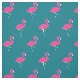 Tela Puntos simples de polka rosa Flamingo