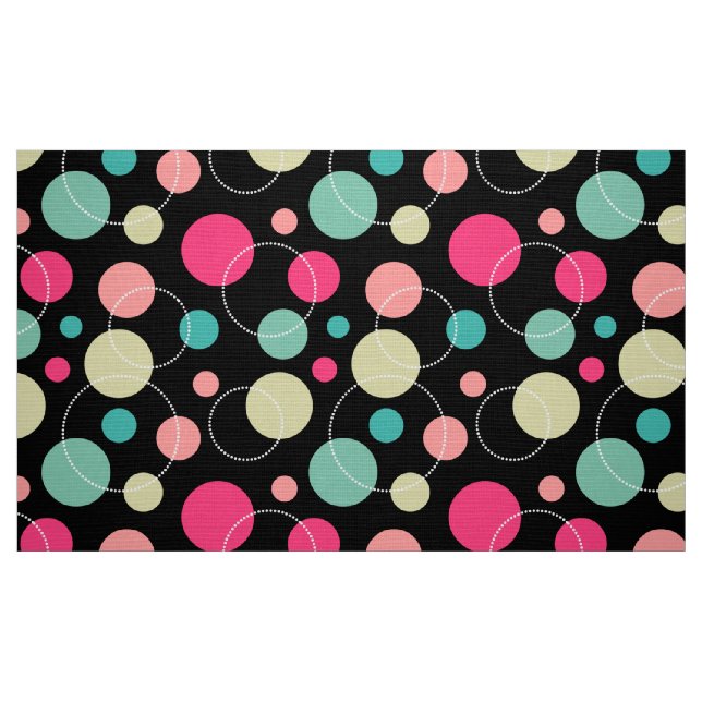 Tela Puntos y círculos 150816 ("Cuarto gordo" (fat quarter))