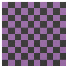 Tela Purple & Black Checkerboard