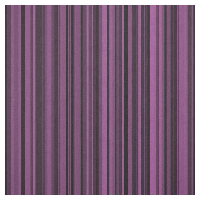Tela Purple Black Stripes (Retal)
