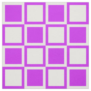 Tela Purple Bold Mod Squares ~ gran escala
