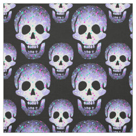 Tela Purple Laughing Skulls Cheeky Witch® Pagan Wiccan