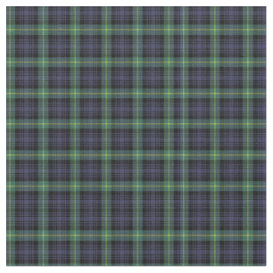 Tela Púrpura Verde Negro Tartán Patrón de la placa