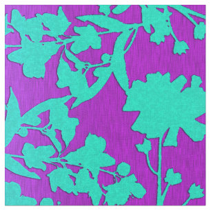 Tela Púrpura y aguamarina de Andreya