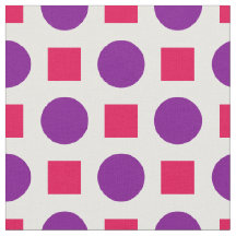 Púrpura y cuadrados de fucsia