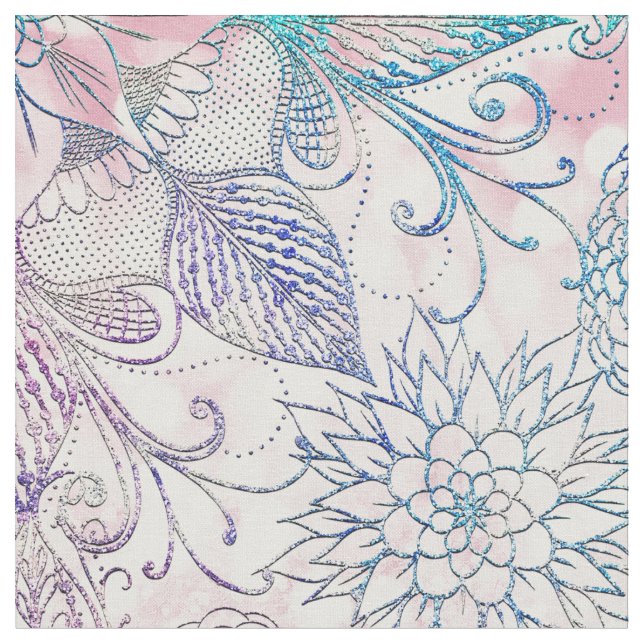 Tela Purpurina irlandés mágico Feathers Dreamcatcher (De cerca)