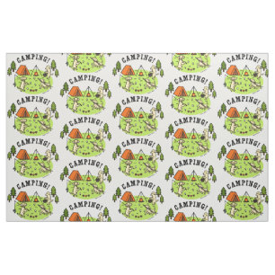 Tela que acampa amarilla de Labradors