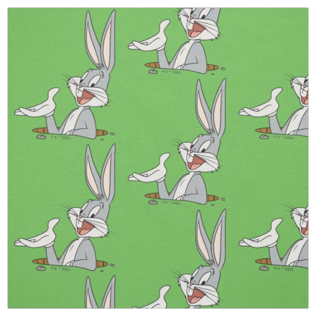 Tela ¿QUÉ PASA, DOC?™ BUGS BUNNY™ Agujero del Conejo (Retal)