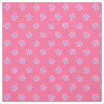 Tela Quilt Quilt de algod&#243;n de flor retro rosa de los a