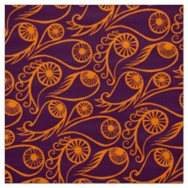 Tela Quirky Paisley Patrón Ojo Espeluznante Gracioso Ha