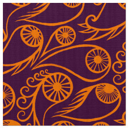 Tela Quirky Paisley Patrón Ojo Espeluznante Gracioso Ha