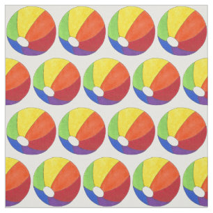 Tela Rainbow Beach Ball Balls Beachball Material de ver