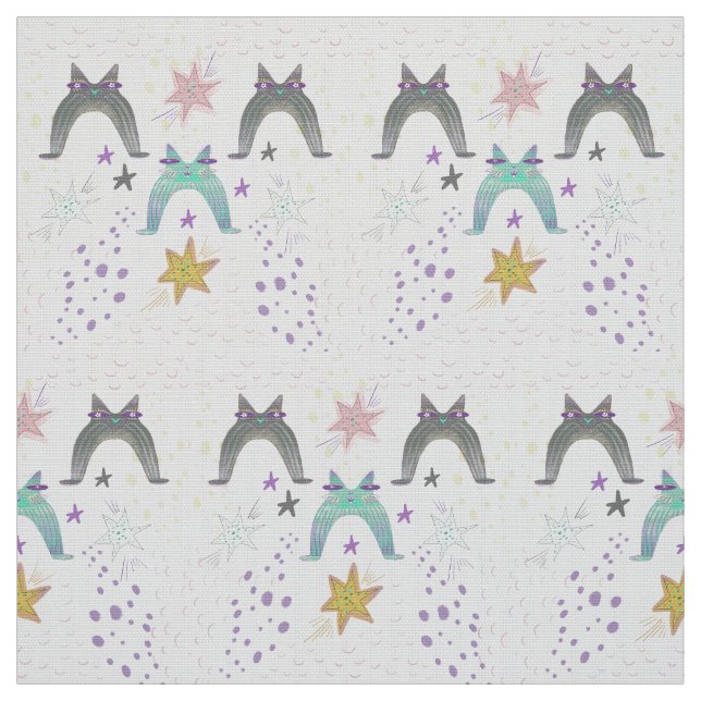 Tela rainbow cat art (Retal)