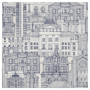 Tela Raleigh NC toile blue