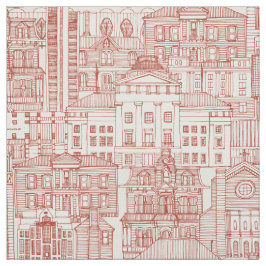 Tela Raleigh NC toile paprika Fabric