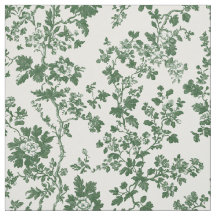 Rama de Rosa Verde Toile