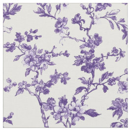 Tela Rama de toile floral violeta