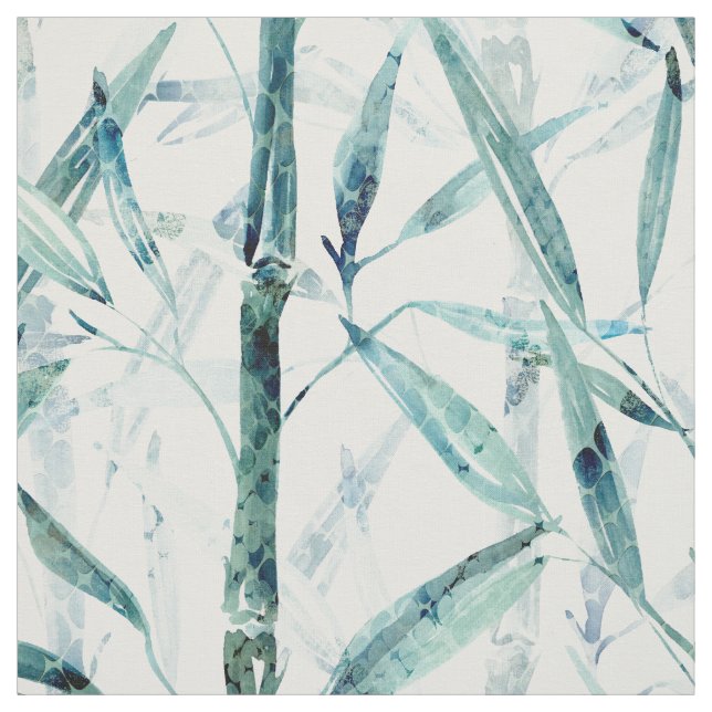 Tela Ramas de bambú. (Retal)