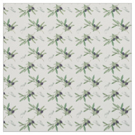 Tela ramas de oliva