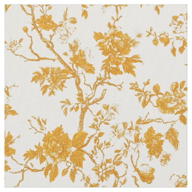 Tela Ramas de Toile Dorado (De cerca)