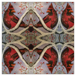 Tela Ramas del Cardenal Rojo