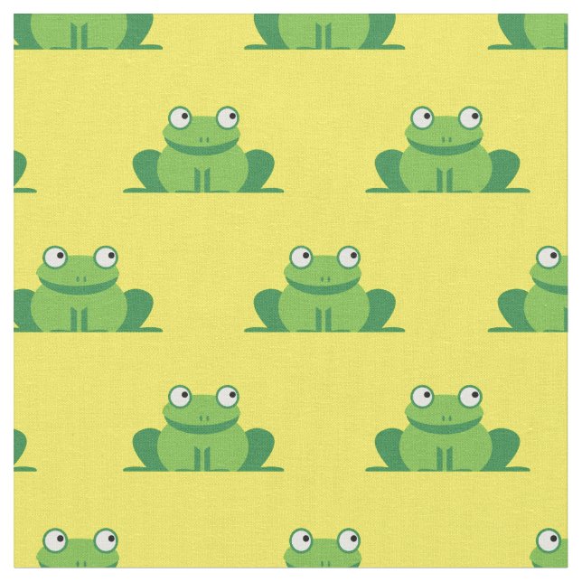 Tela Ranas Cutas Niños Nursera (De cerca)