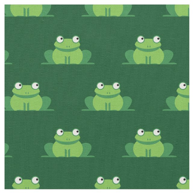 Tela Ranas Cutas Niños Nursera (De cerca)