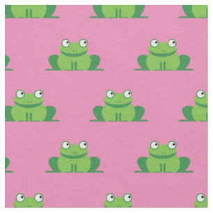 Tela Ranas Lindas Guardería Infantil
