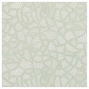 Tela Random Leaf Mosaic Pale Green