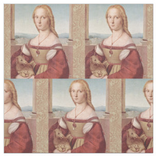 Tela Raphael Lady y Unicorn Classic