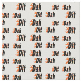 Tela Rápido envío de datos y Dahs Ham Radio Fabric