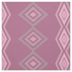 Tela Raspberry Pink Patterned Fabric