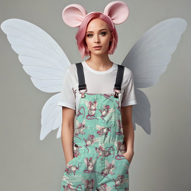 Tela Ratas de hadas caprichosas - azul (Subido por el creador)