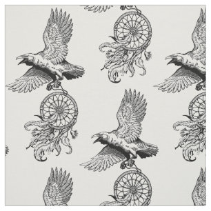 Tela Raven cargando dreamcatcher