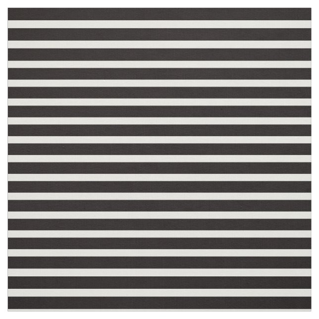 Tela Raya blanco y negro simple clásica (Retal)