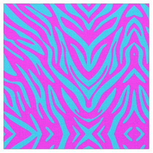 Tela Raya rosada y azul de la diversión abstracta de la
