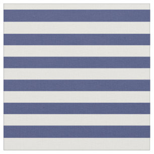 Tela rayada azul y blanca