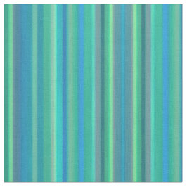 Tela rayada costera del verde azul de la acuarela