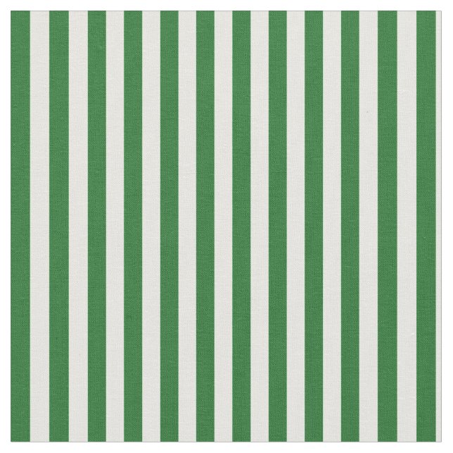 Tela rayada verde y blanca del arte (De cerca)