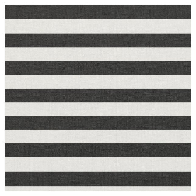 Tela Rayado blanco y negro (De cerca)