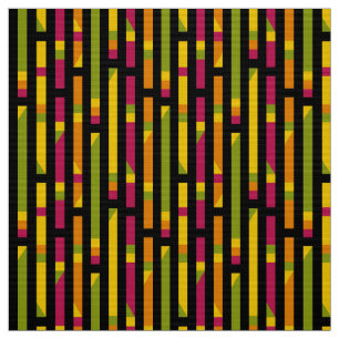 Tela Rayas abstractas 170615 (1) - Con negro