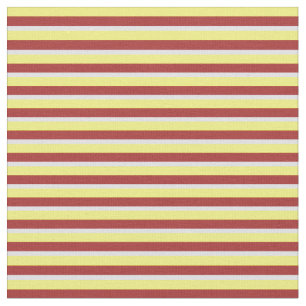 Tela Rayas amarillas, marrones y de lavanda