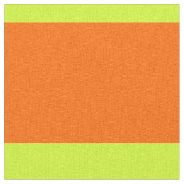 Tela rayas amarillas neón naranja (De cerca)